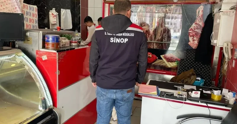 Sinop’ta gıda güvenliği için ekipler sahada