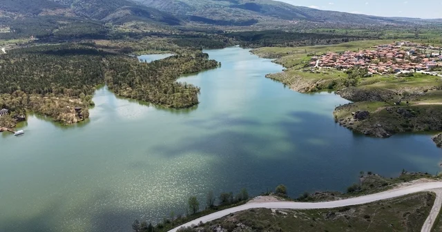 Kütahya daki Enne Barajı 3 yıl aradan sonra yüzde 100 doluluk oranına ulaştı Kütahya Haberleri