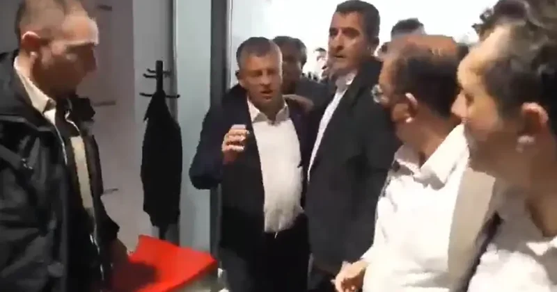 Polisler kapıya dayanmıştı! Özgür Özel in 12 kattaki görüntüleri ortaya çıktı