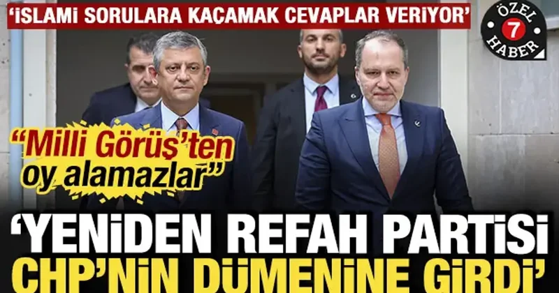 Yeniden Refah, CHP nin dümenine girdi: İslami sorulara kaçamak cevaplar veriyor