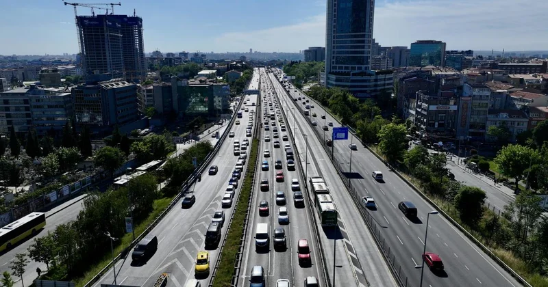 İstanbul trafiğinde bayram tatili sakinliği