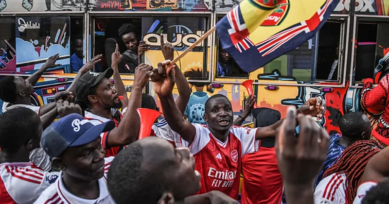 Etiyopya da Arsenal ın şampiyonluğu kutlandı!