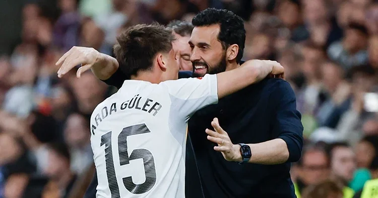 Real Madrid e veda eden Alvaro Arbeloa dan Arda Güler paylaşımı!