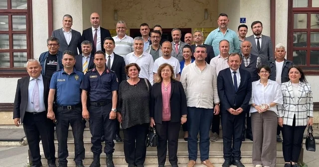 Germencik te protokol ve vatandaşlar bayramlaşma programında buluştu Aydın Haberleri