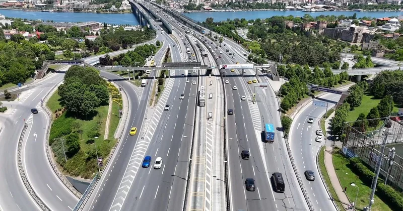 Bayram tatili öncesi İstanbul da trafik rahatladı