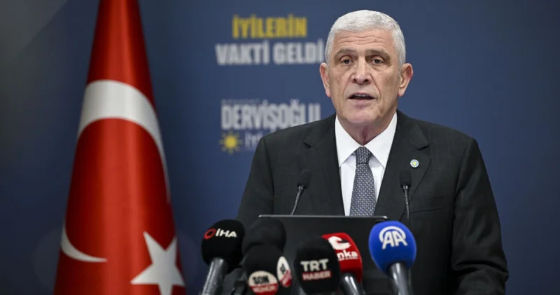 Son dakika: İYİ Parti Genel Başkanı Müsavat Dervişoğlu basın toplantısı düzenledi Son dakika haberleri