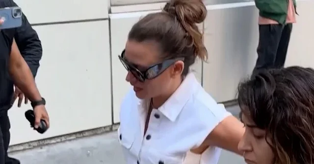 Uyuşturucu soruşturmasında gözaltına alınan Serenay Sarıkaya’dan ilk görüntü VİDEO İZLE
