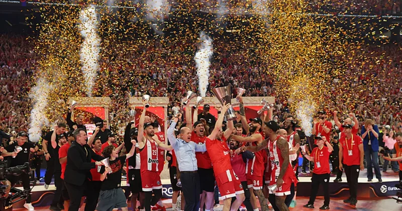 Olimpiakos, EuroLeague de 4. kez şampiyon!