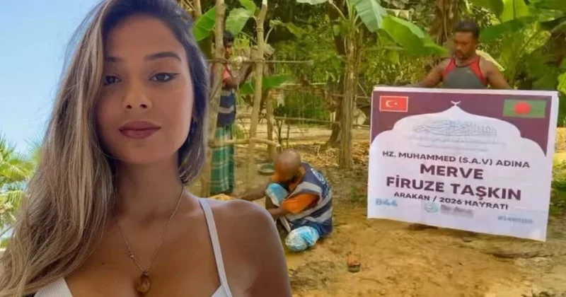 Sosyal medya fenomeni Merve Taşkın, Arakan a hayrat yaptırdı Sözcü Gazetesi
