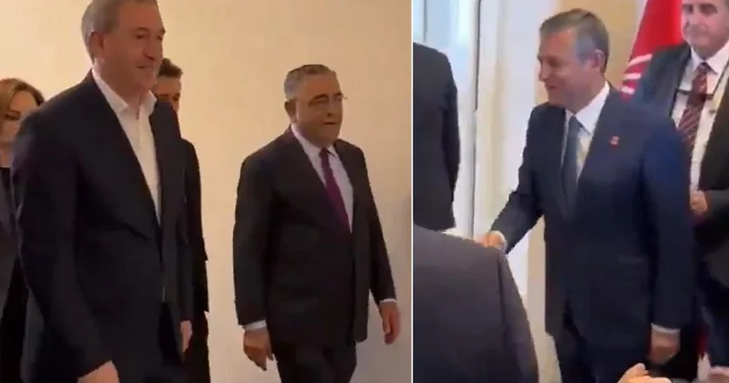 TBMM de Özgür Özel e ilk ziyaret DEM Parti den