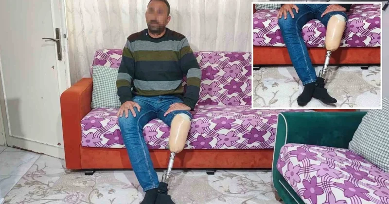 Adana da protez bacaklı temizlik işçisine büyük şok: Hesap oyunu kurbanı oldu Adana Haberleri