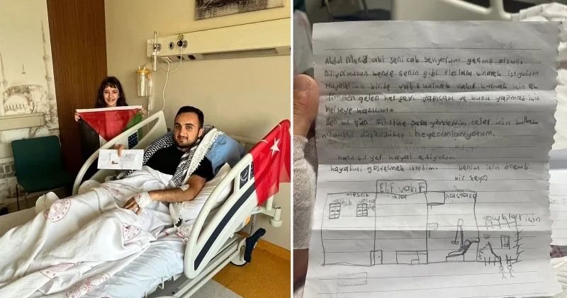 İsrail in yaraladığı Türk aktiviste yeğeninden duygulandıran Filistin mektubu Gündem Haberleri