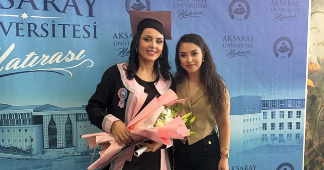 Kızını örnek aldı, bölüm 2 ncisi olarak üniversiteden mezun oldu Aksaray Haberleri Habertürk Yerel Haberler
