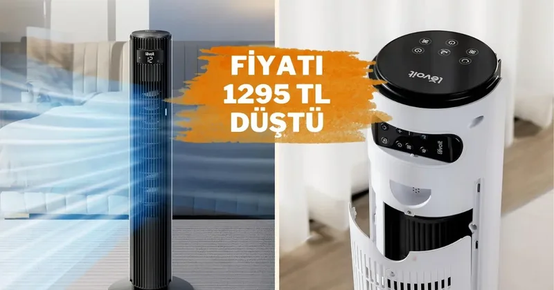 Yaz sıcağını unutturan Levoit Kule Vantilatör indirimde