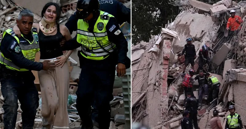 Venezuela da 39 saniye arayla iki büyük deprem! Binalar çöktü, uçuşlar durduruldu