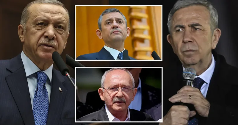 Kılıçdaroğlu sonuncu, İmamoğlu düşüşte: Son ankette Erdoğan dan 11 puan fark!