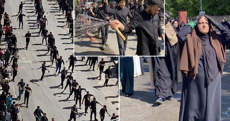 Kars ta Kerbela Şehitleri İçin Matem Yürüyüşü