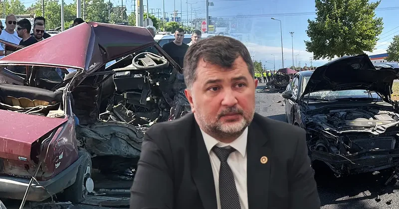 Araçlar pert oldu! Milletvekili Ercan Öztürk kaza yaptı: 1 ölü, 2 yaralı