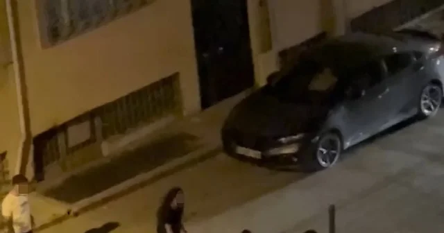 Elazığ da iki kadın ile bir şahsın sokak ortasındaki kavgası kamerada Elazığ Haberleri Habertürk Yerel Haberler
