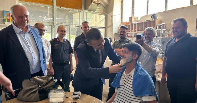 Avanos Kaymakamı Bilici, Damat Tıraşı törenine katıldı Nevşehir Haberleri Habertürk Yerel Haberler