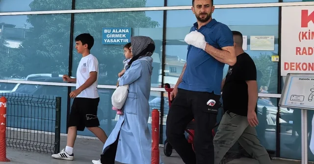 Elini makineye kaptıran işçinin parmağı koptu Bursa Haberleri Habertürk Yerel Haberler