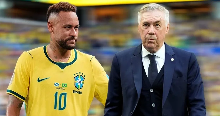 İskoçya Brezilya maçı sonrası Ancelotti den Neymar açıklaması!