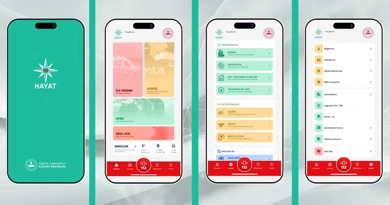 HAYAT 112 Acil Mobil Uygulaması 600 binden fazla indirme sayısına ulaştı