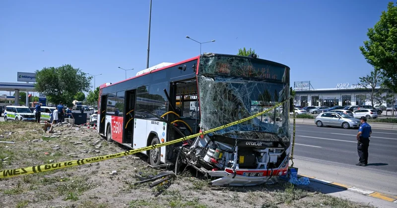 EGO otobüsünün kaza yapmasına neden olan sürücü tutuklandı