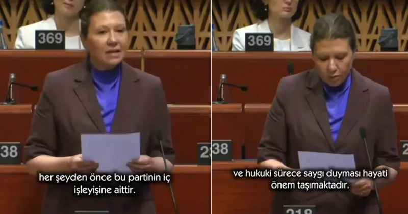 Avrupa Konseyi nde CHP tartışması! Gören: Süreci siyasi çatışmaya dönüştürmeyin!