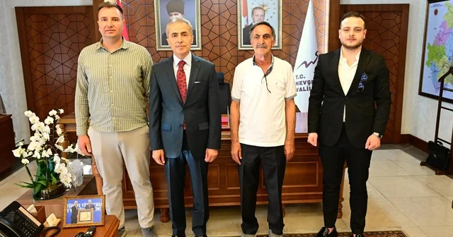 Nevşehir Valisi Kök, EMŞAV yönetimini kabul etti Nevşehir Haberleri Habertürk Yerel Haberler