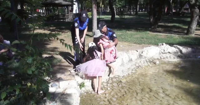 Batman da sıcaklarla birlikte suda boğulma riski arttı, polis sahaya indi Batman Haberleri Habertürk Yerel Haberler