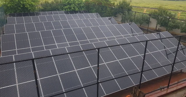 Gaziantep teki okulun elektrik ihtiyacı bahçesine kurulan GES ile karşılanıyor Gaziantep Haberleri Habertürk Yerel Haberler