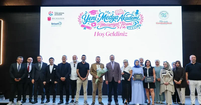 Arnavutköy de Yeni Medya Akademi ikinci dönem mezunlarını verdi