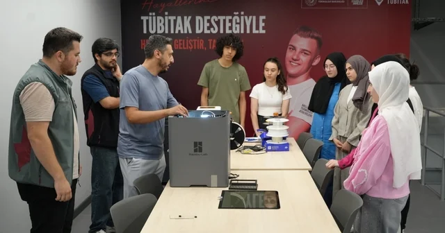 KBÜ de lise öğrencileri dijital üretim ve yapay zeka eğitimi alıyor Karabük Haberleri Habertürk Yerel Haberler