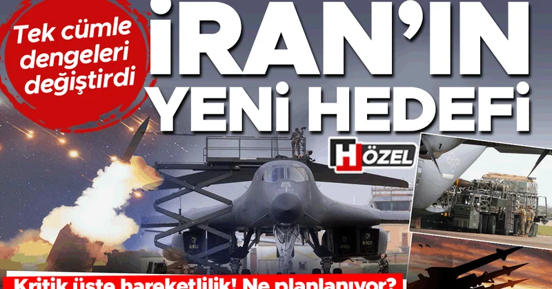 Tek cümle dengeleri değiştirdi: İran’ın yeni hedefi! Kritik üste hareketlilik, ne planlanıyor?