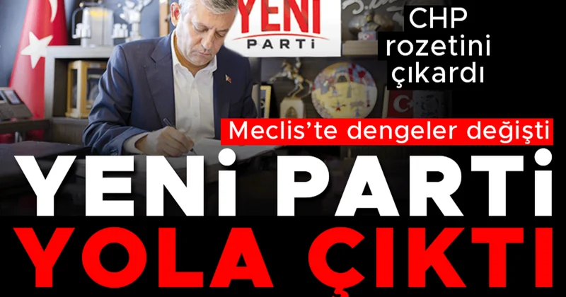 Özel ve ekibi CHP’den istifa etti... ‘Yeni Parti’ 91 vekille kuruldu