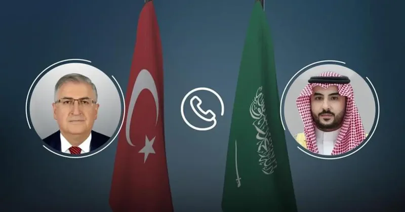 Bakan Güler, Suudi Arabistan Savunma Bakanı El Suud ile görüştü
