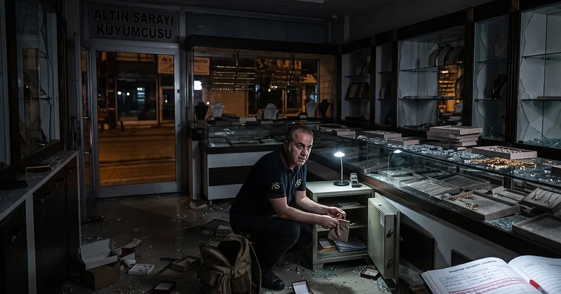 Çalıp çalıp yerine koydu! Elektrik kesildi 300 tam altın buhar oldu Sözcü Gazetesi