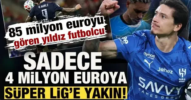 Beşiktaş, 85 milyon euroyu gören dünyaca ünlü yıldızı 4 milyon euroya kiralıyor