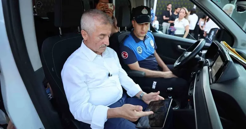 Tahmazoğlu, kamera ve dron destekli park denetimine katıldı
