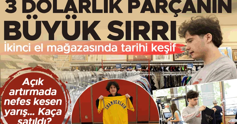 İkinci el mağazasında tarihi keşif: 3 dolarlık parçanın büyük sırrı! Açık artırmada nefes kesen yarış… Kaça satıldı?