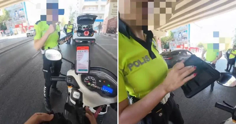 Ceza yazan kadın polisin sunduğu gerekçe tartışma yarattı