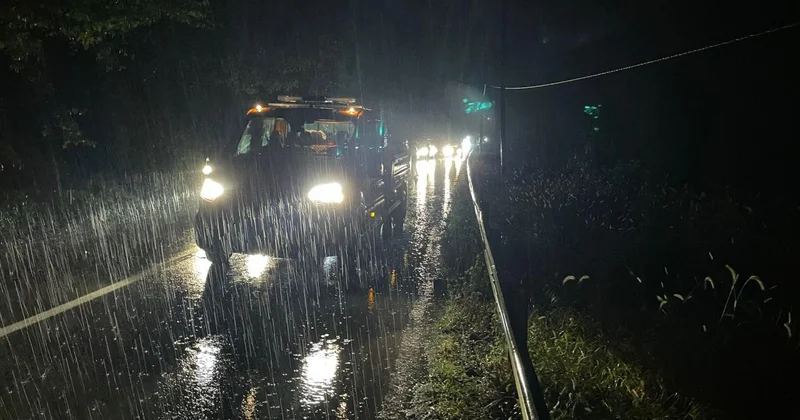 Doğu Karadeniz in doğusu için gök gürültülü sağanak uyarısı