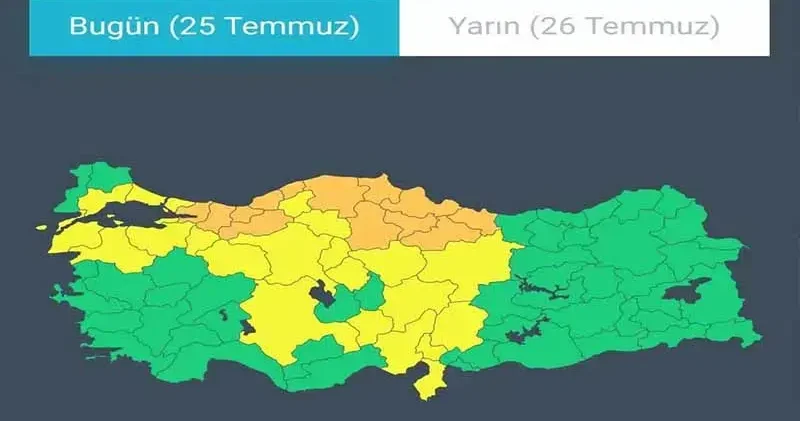 AFAD: Uyarı verilen illerde 18 bin 705 personel görevlendirildi