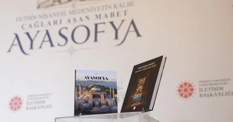 İletişim Başkanlığının Muhteşem Mabet Ayasofya i Kebir Cami i Şerifi kitabı yayımlandı