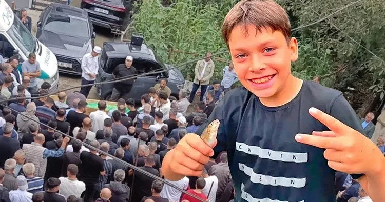 Irmakta boğulma tehlikesi geçiren 12 yaşındaki Mehmet Emin, yaşam mücadelesini kaybetti