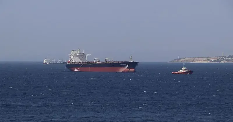Çanakkale de tanker arızası
