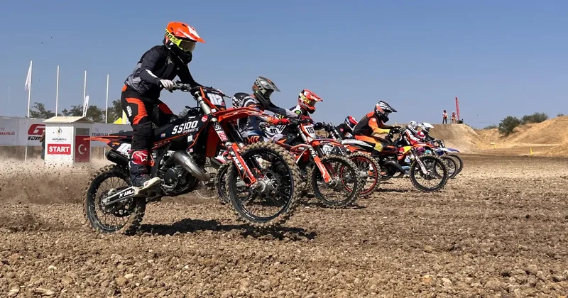 Tekirdağ da düzenlenen Balkan ve Türkiye motokros şampiyonaları sona erdi