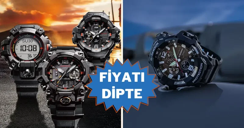Zorlu koşullara özel: Casio saatte %64 indirimle satışta!