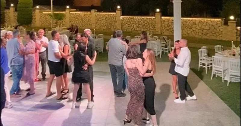 Aydın’da düğün var, gelin yok! Damat ve yakınları gece boyunca eğlendi...